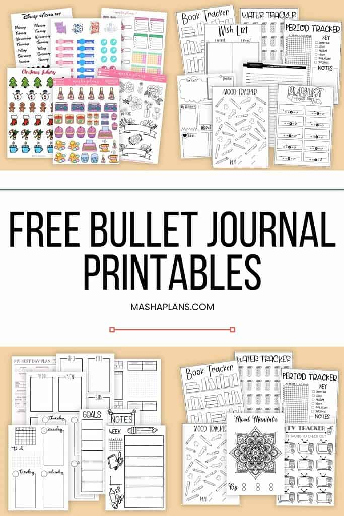 Free Bullet Journal Printables PDF: A Comprehensive Guide to 