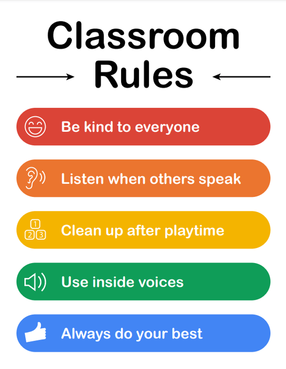 Preschool Classroom Rules Printables: A Comprehensive Guide to ...