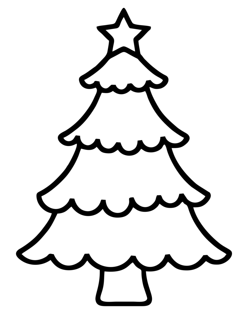 10 Best Christmas Tree Cutouts Printable PDF For Free At Printablee