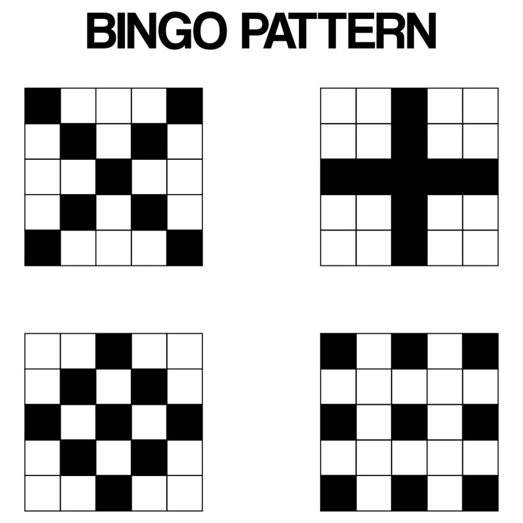 10 Best Printable Bingo Game Patterns Printablee