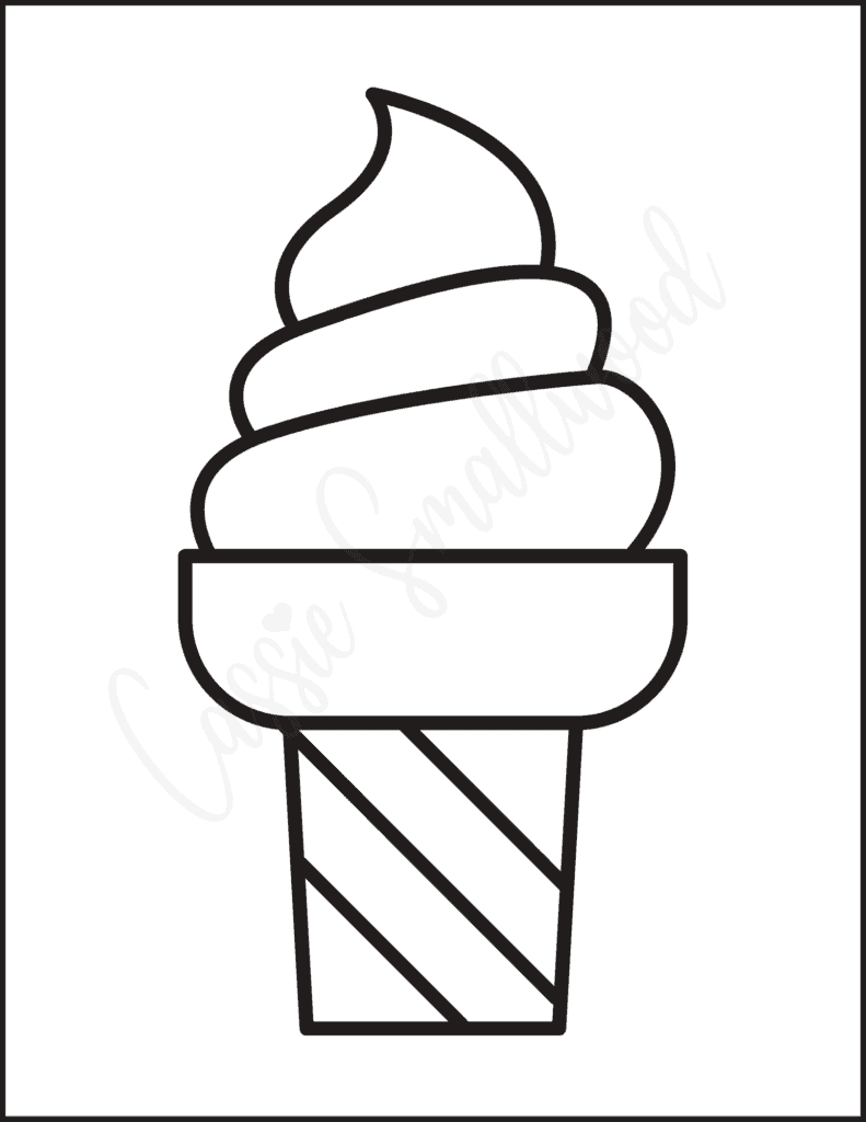 10 Cute Printable Ice Cream Templates Cassie Smallwood Hey Review Food