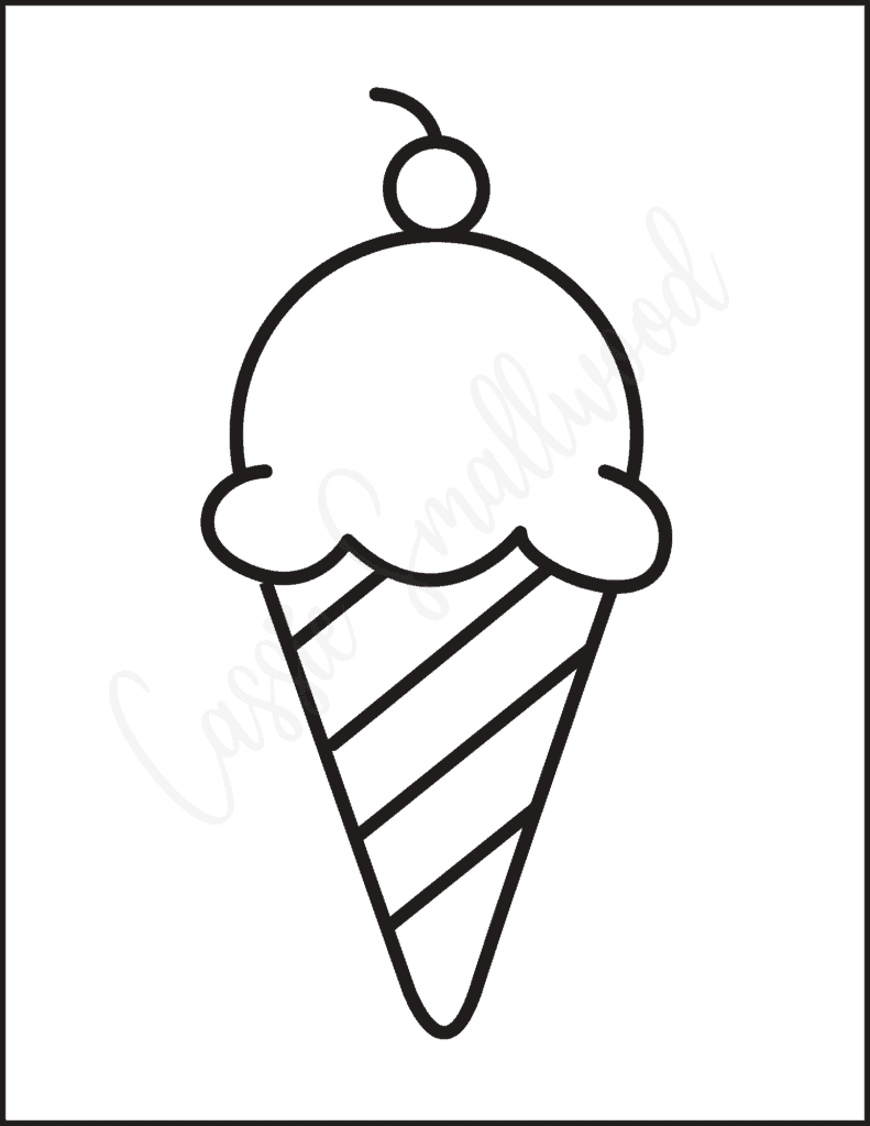 10 Cute Printable Ice Cream Templates Cassie Smallwood Hey Review Food