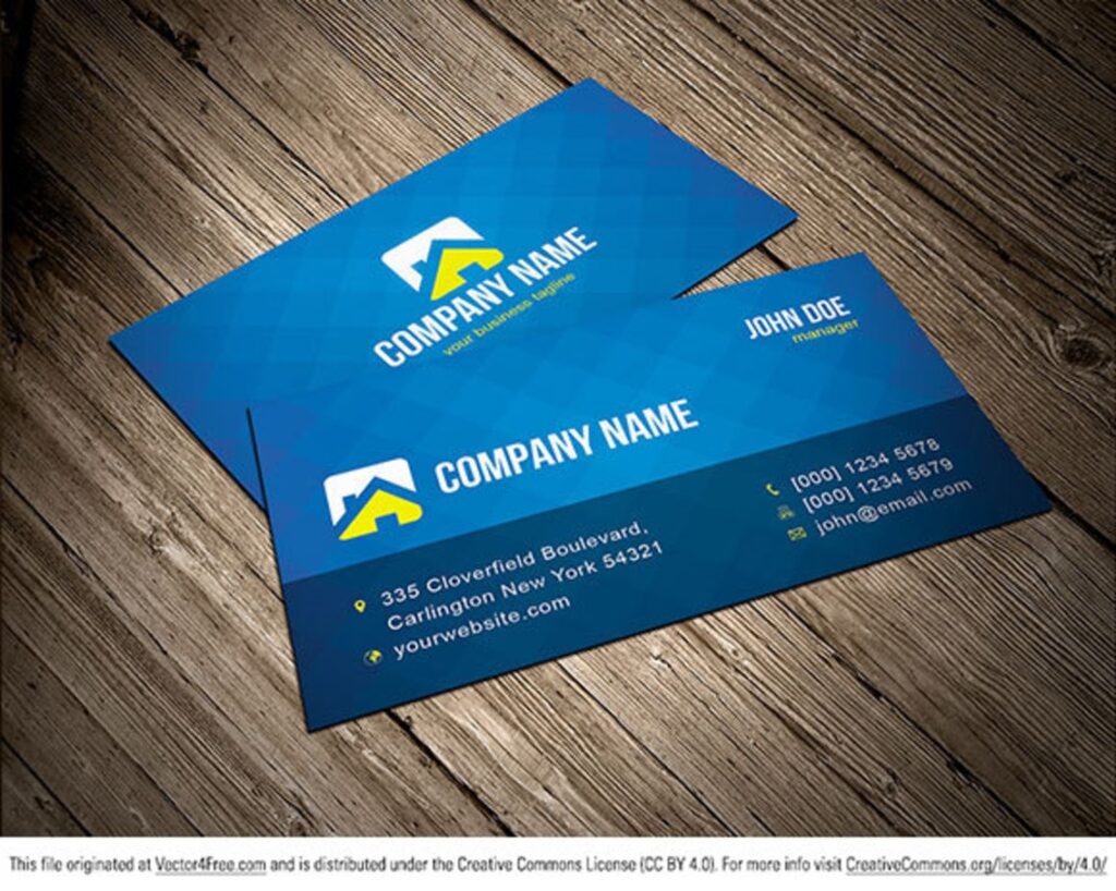 2 By 3 5 Business Card Template