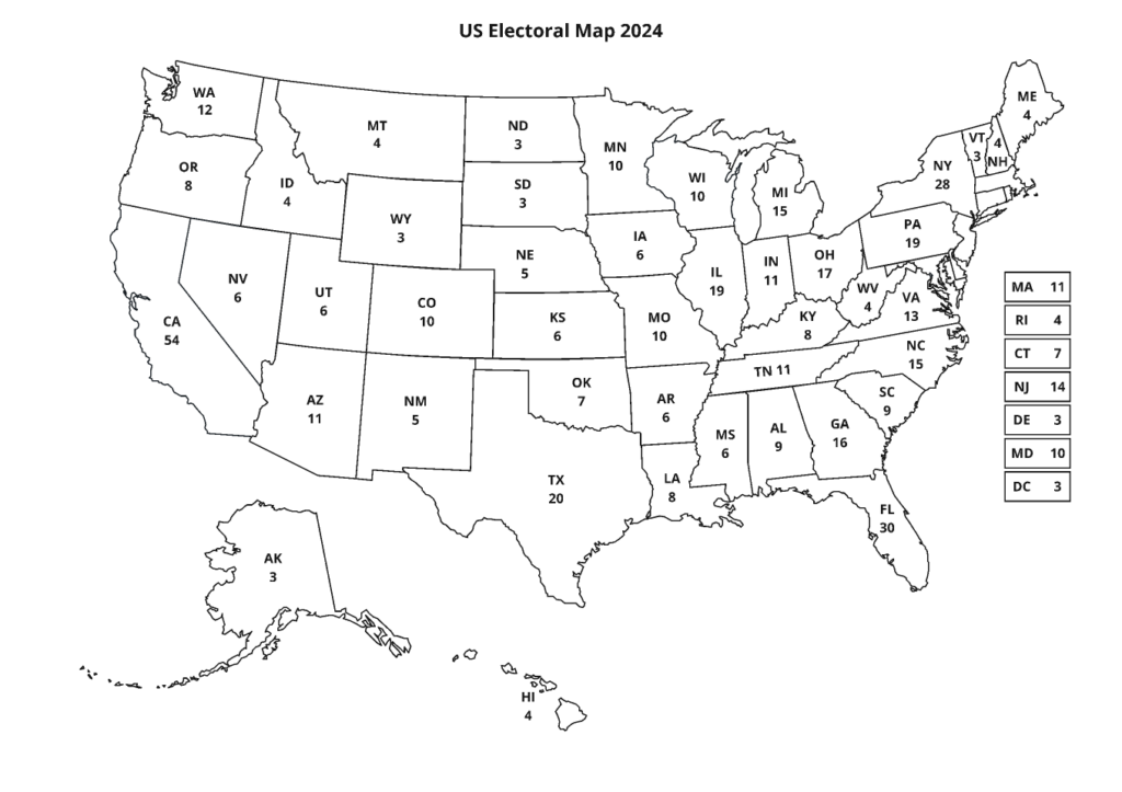 2025 Electoral College Map Based On Polls Colin Lewis