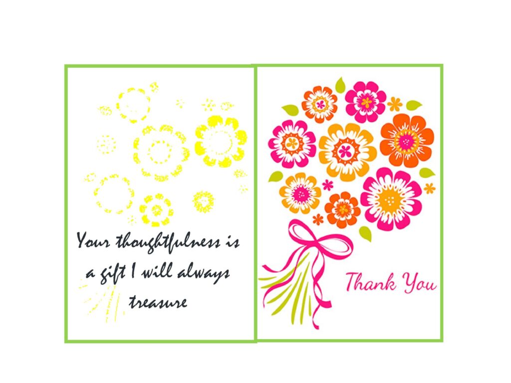 30 Free Printable Thank You Card Templates Wedding Graduation Business 