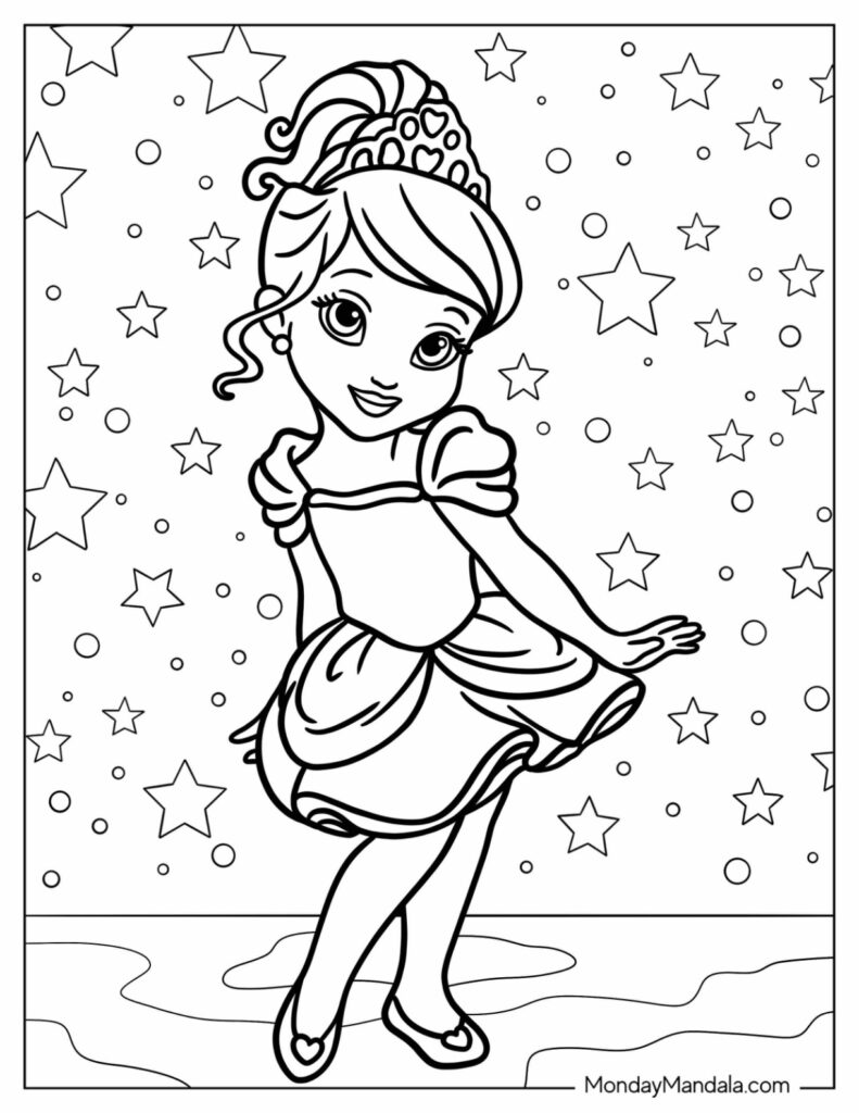 36 Disney Princess Coloring Pages Free PDF Printables 