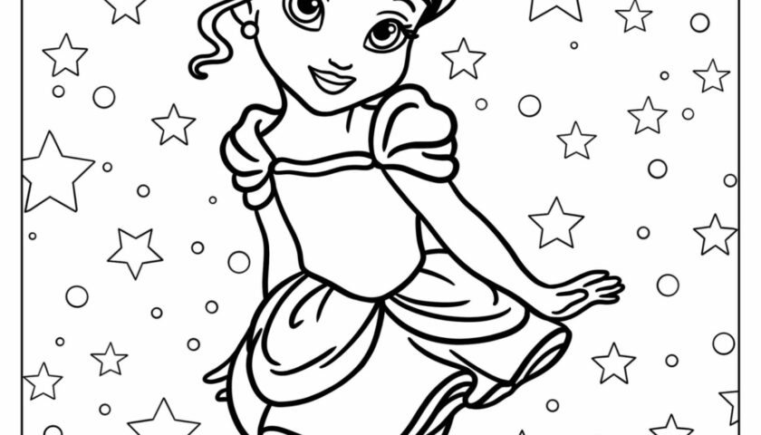 36 Disney Princess Coloring Pages Free PDF Printables