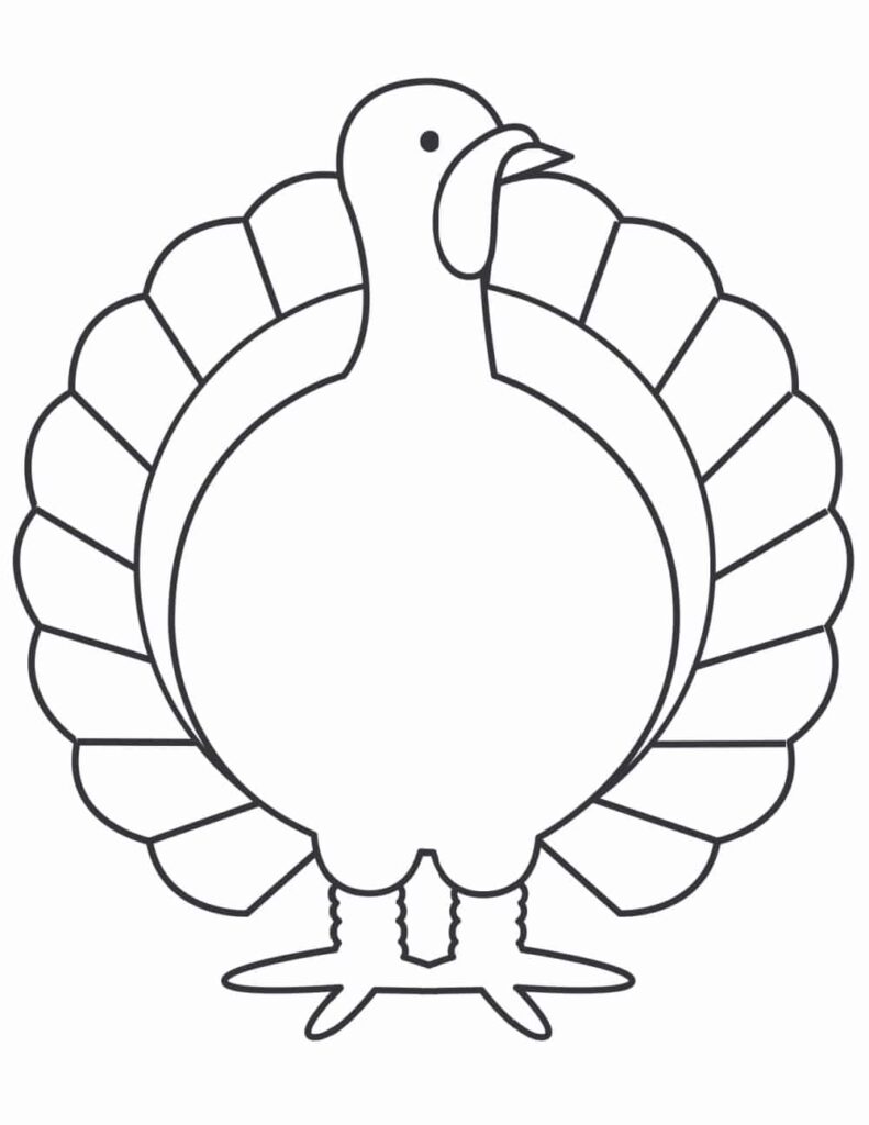 4 Free Turkey Printable Templates