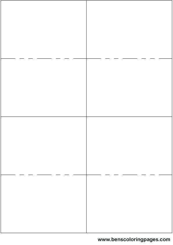 4 X 6 Card Template