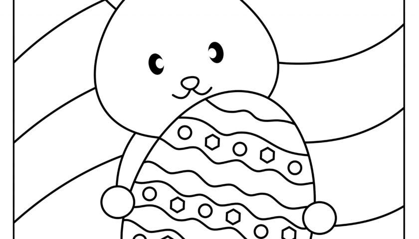 8 Free Printable Easter Coloring Pages Your Kids Will Love