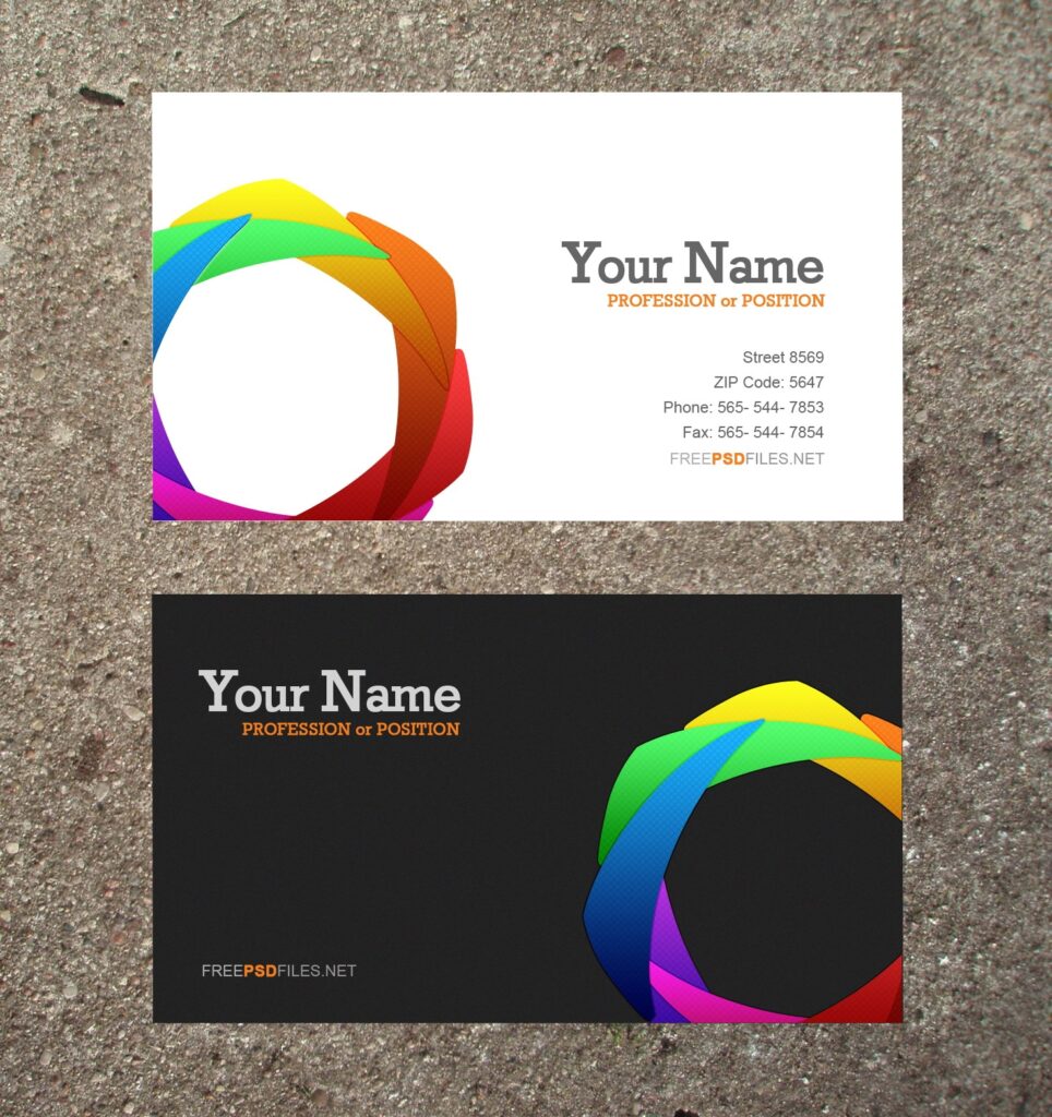 Business Card Designs Free Printable Template Honhistory