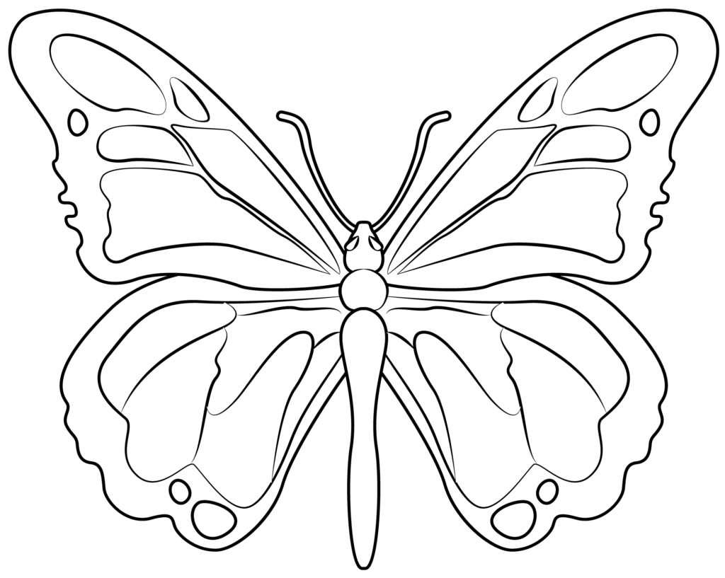 Butterfly Printable Template Free Printable Papercraft Templates