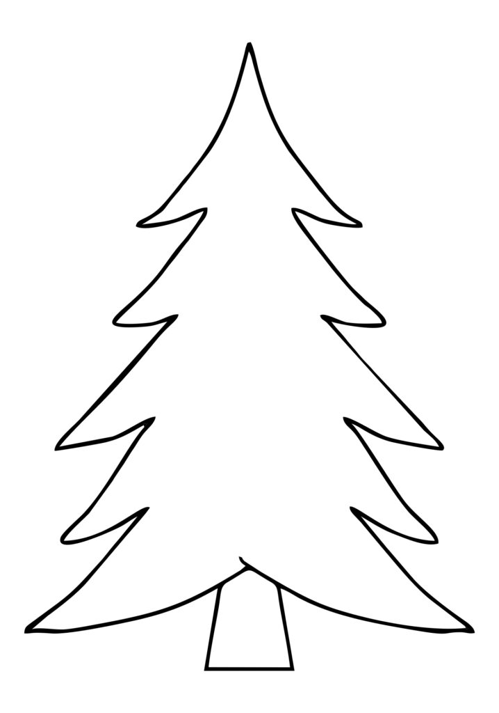 Christmas Tree Template Free Printable