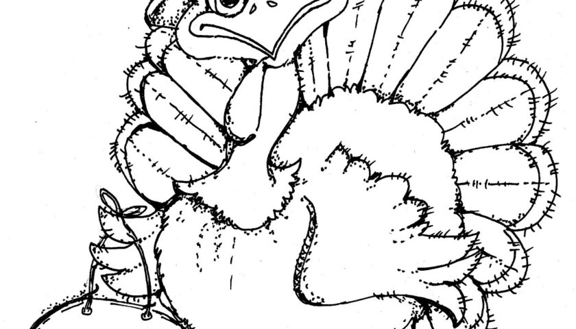 Coloring Pages Turkey Printable