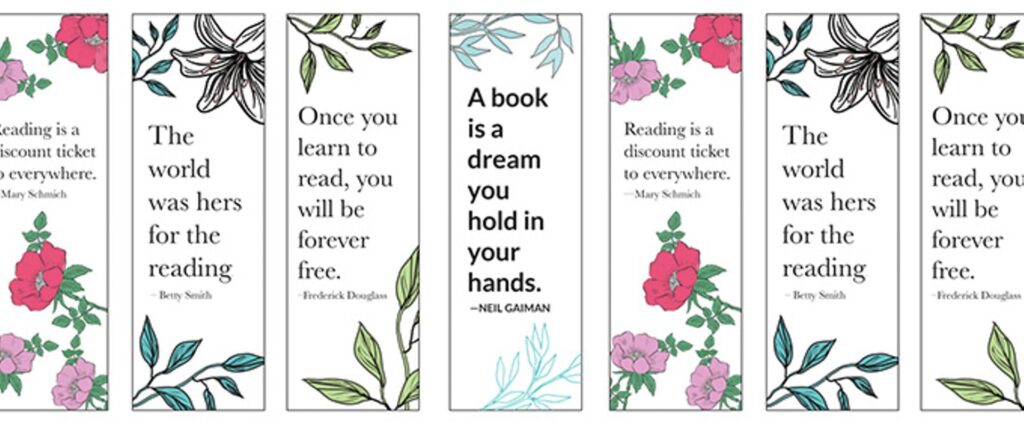 Cute Printable Bookmarks Free PRINTABLE TEMPLATES