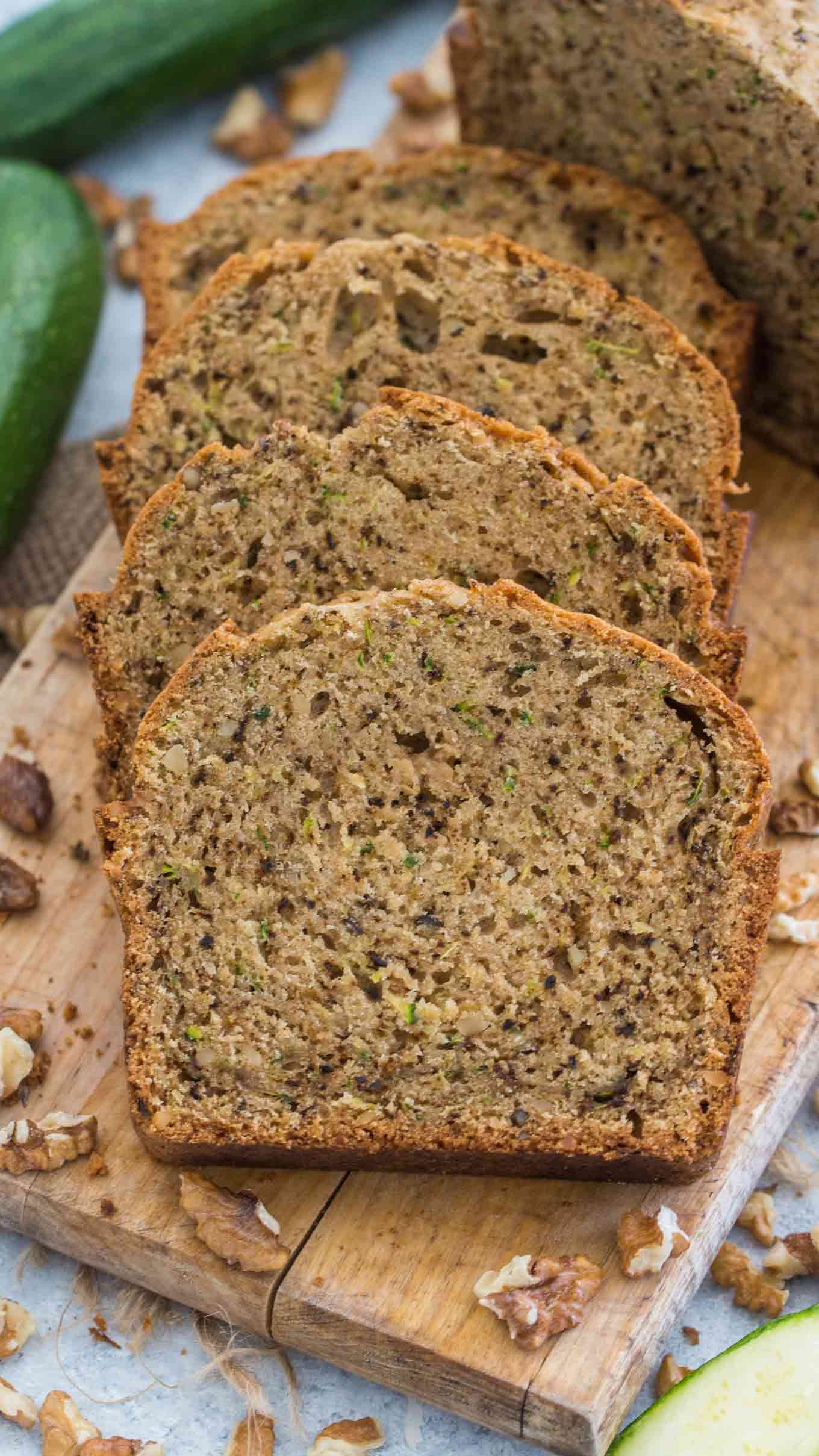 Easy Zucchini Bread Recipe Video Sweet And Savory Meals