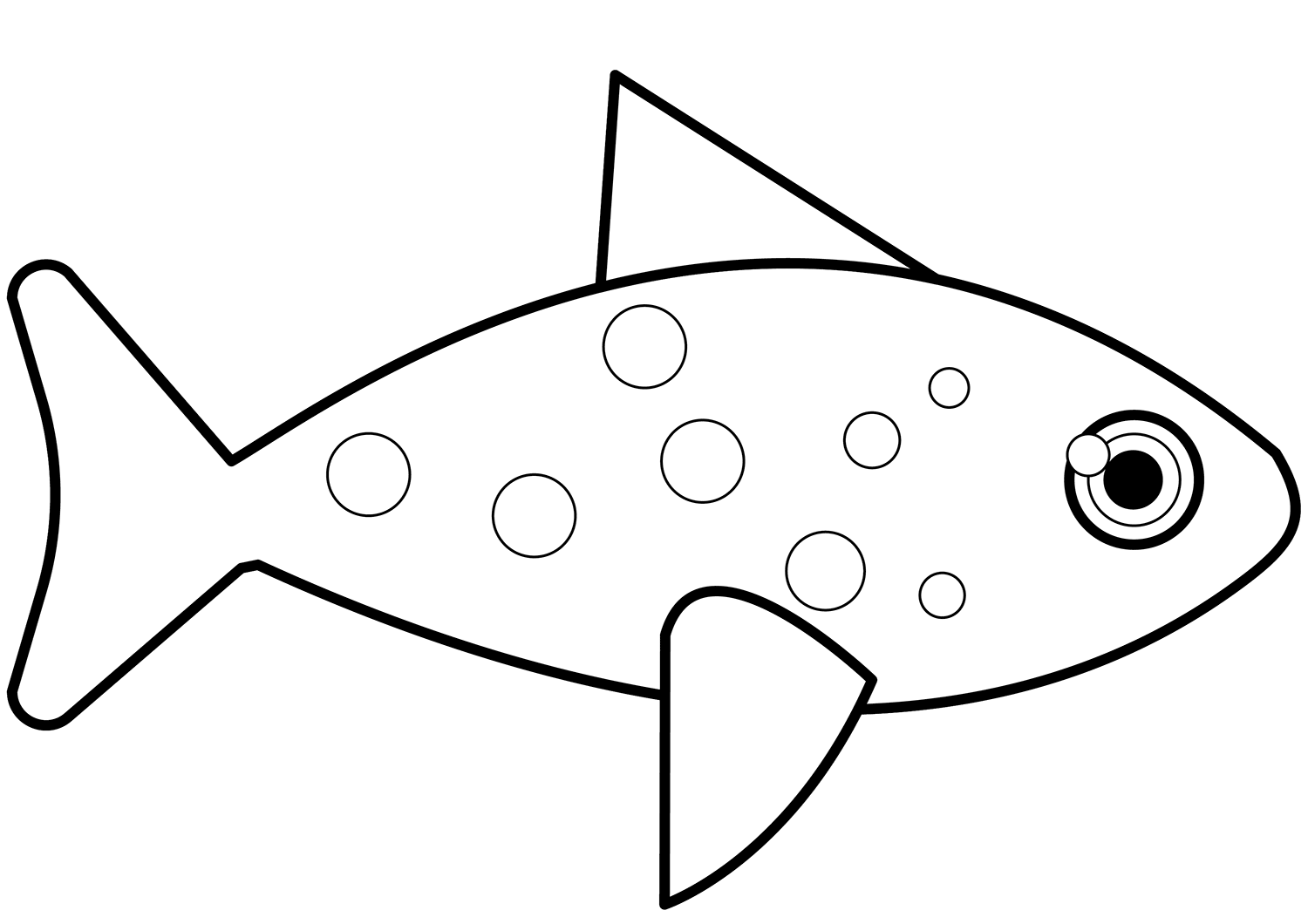 Fish Printable Template Free Printable Papercraft Templates