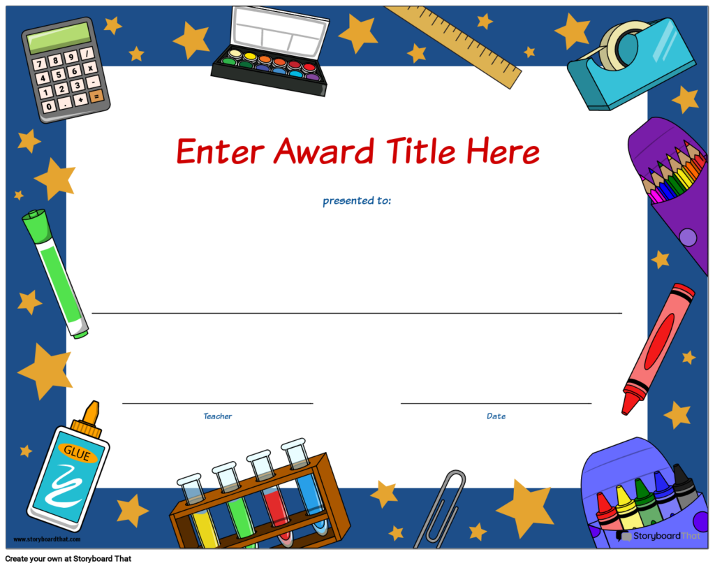 Free Printable Award Certificates For Students At Dereklcurtin Blog