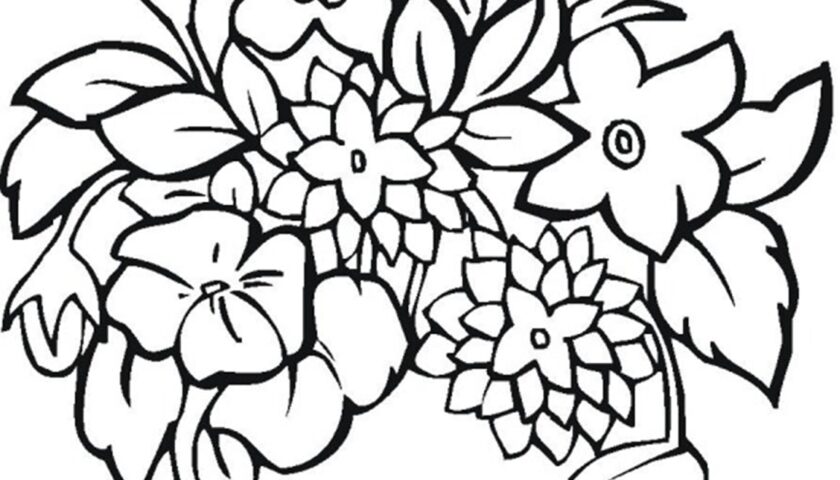 Free Printable Flower Coloring Pages For Kids Best Coloring Pages For