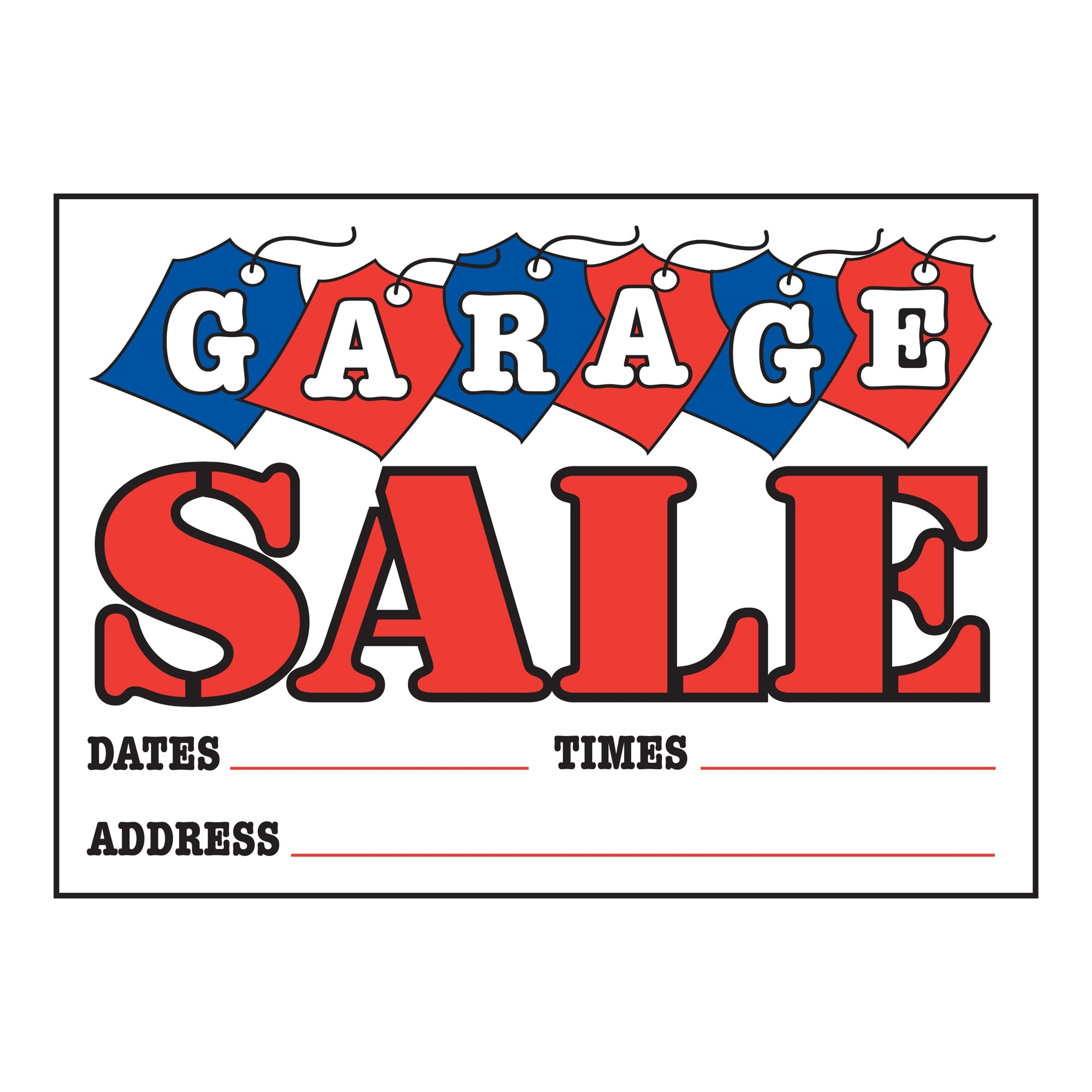 Free Printable Garage Sale Signs