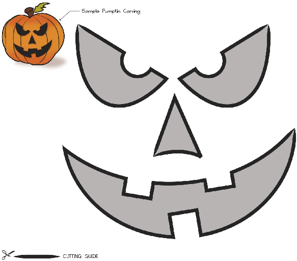 Free Printable Jack O lantern Stencils