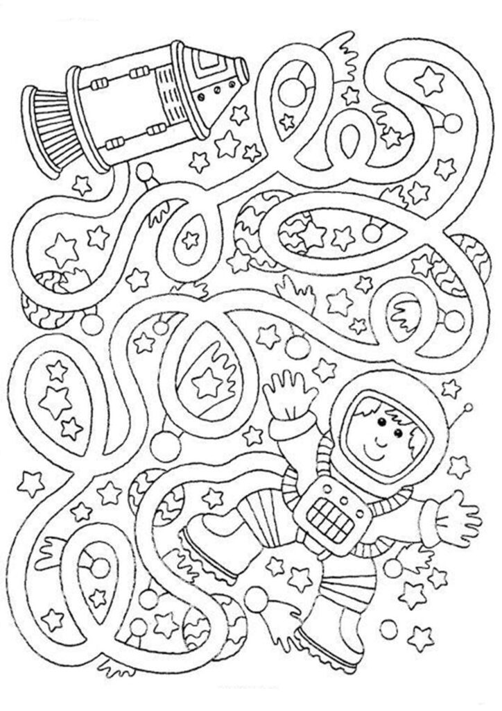 Free Printable Mazes For Kindergarten