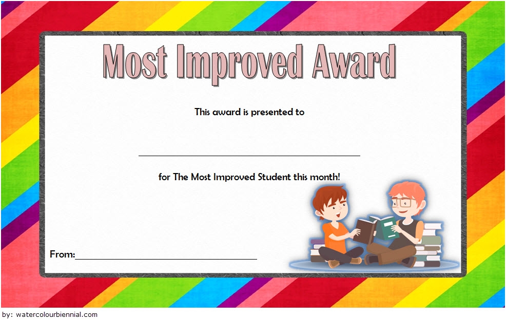 Free Printable Most Improved Student Certificates Printable Templates