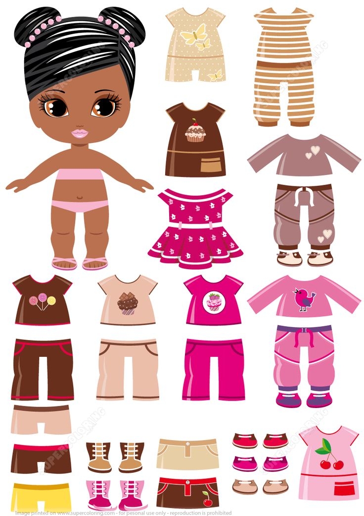 Free Printable Paper Dolls And Clothes