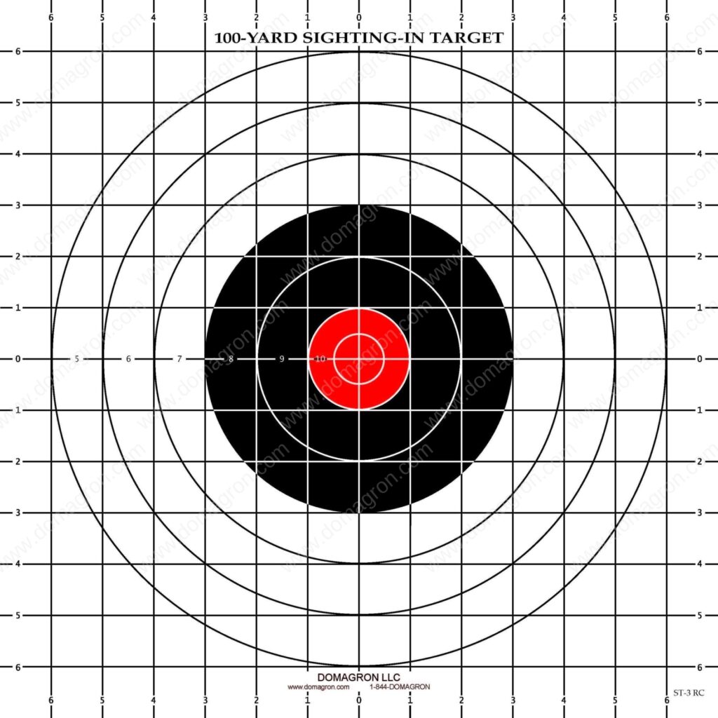 Free Printable Rifle Sighting Targets