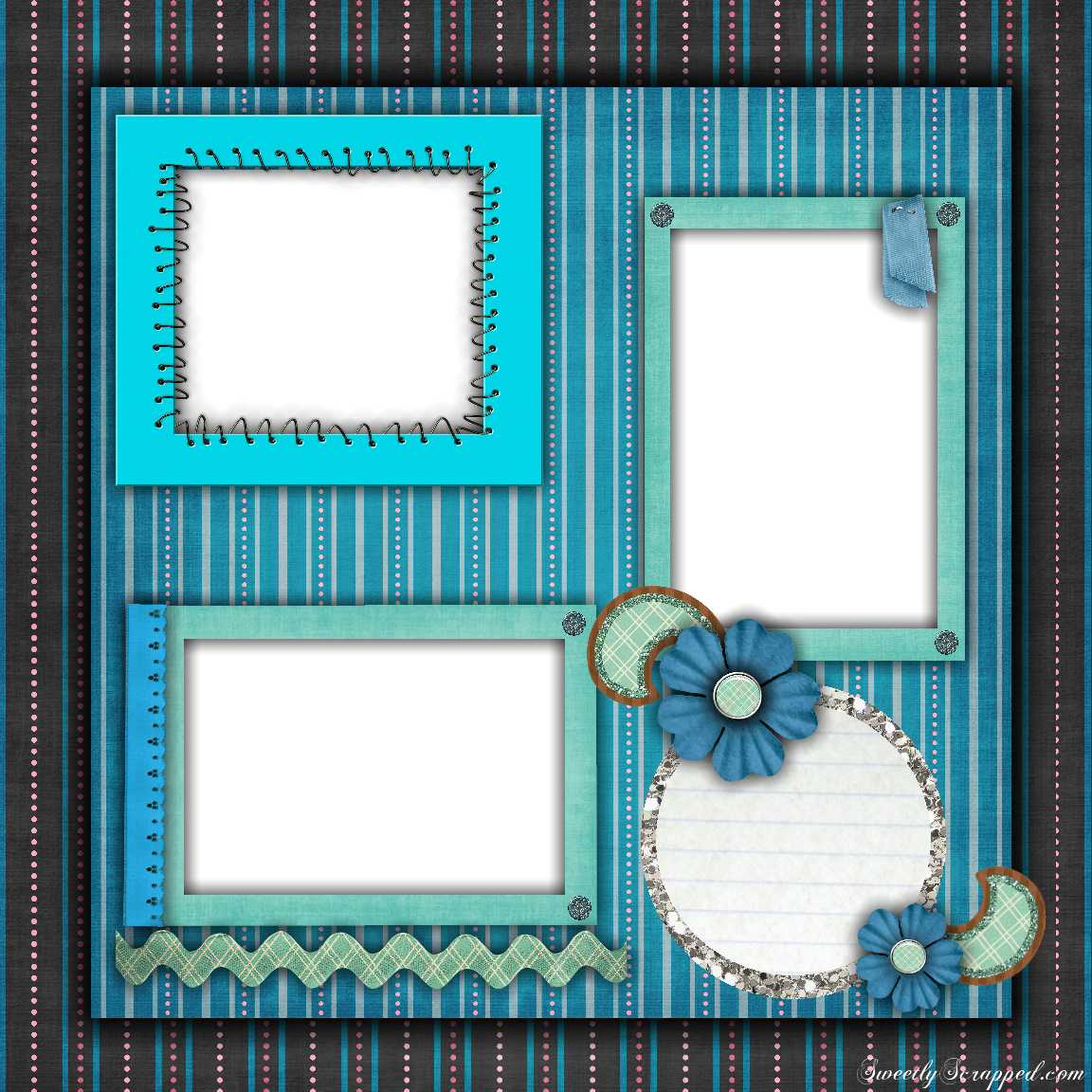 Free Printable Scrapbook Templates Printablee