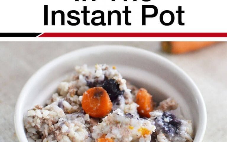 Homemade Dog Food In The Instant Pot Traditional Cooking School