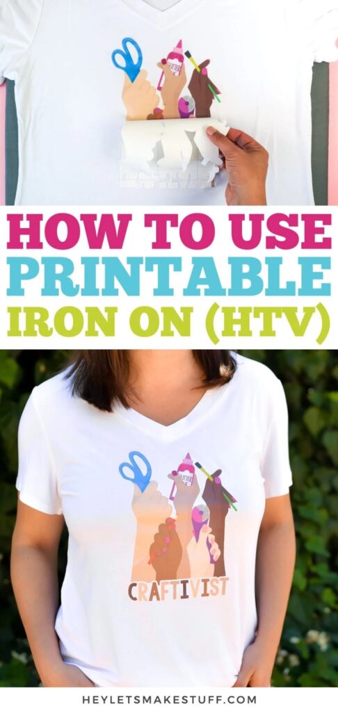 How To Use Printable Iron On With Your Cricut Hey Let s Make Stuff