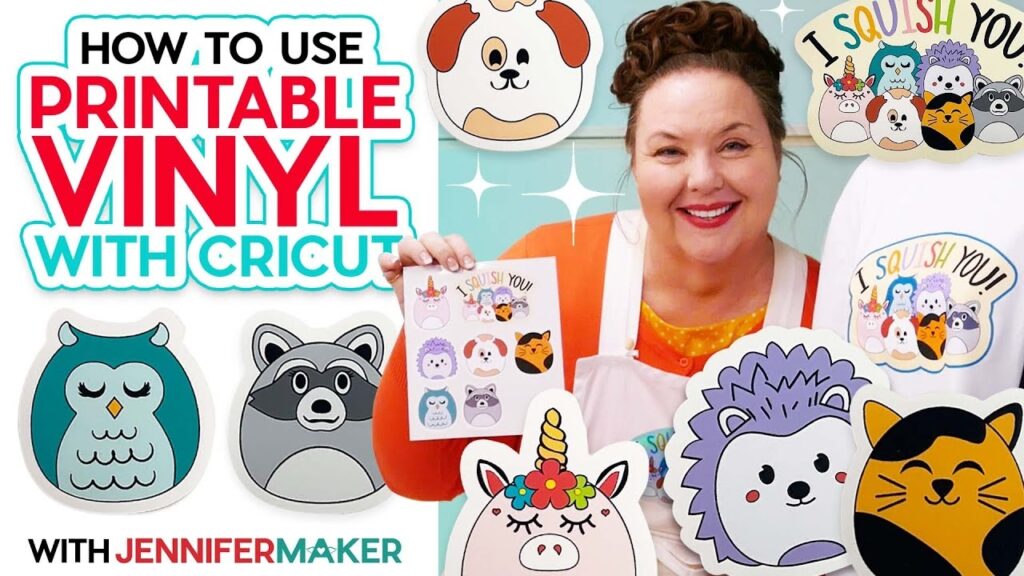 How To Use Printable Vinyl With A Cricut YouTube