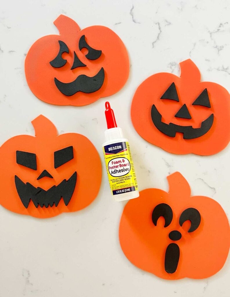 Jack O lantern Faces Printable Weekend Craft