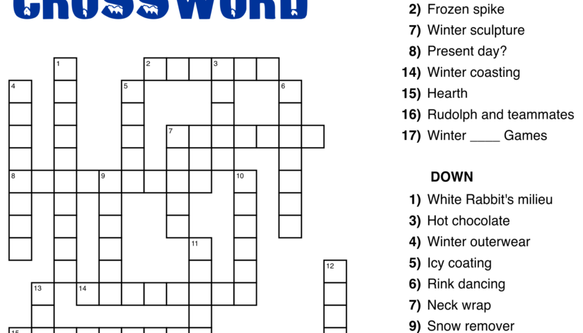 Large Print Easy Crossword Puzzles 10 Free PDF Printables Printablee