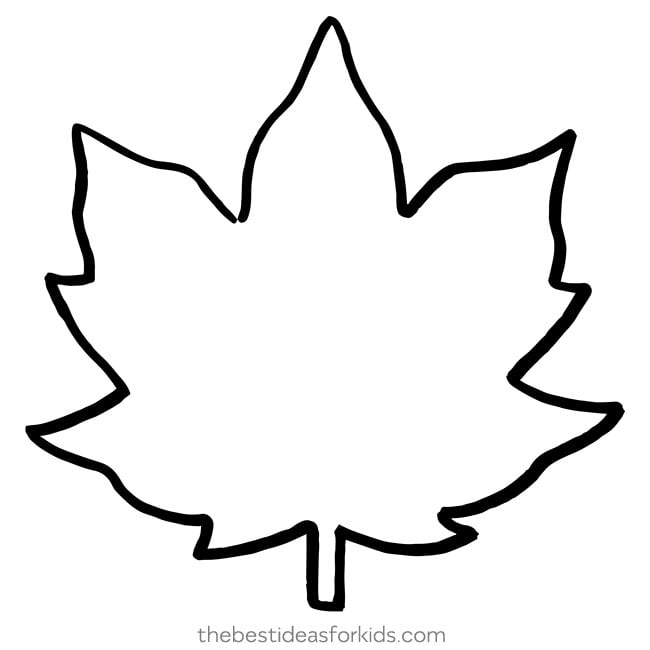 Leaf Template Free Printables The Best Ideas For Kids