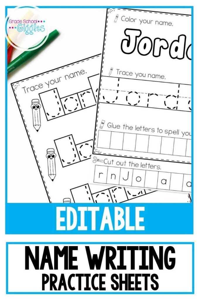 Learn To Write Your Name Printables Free