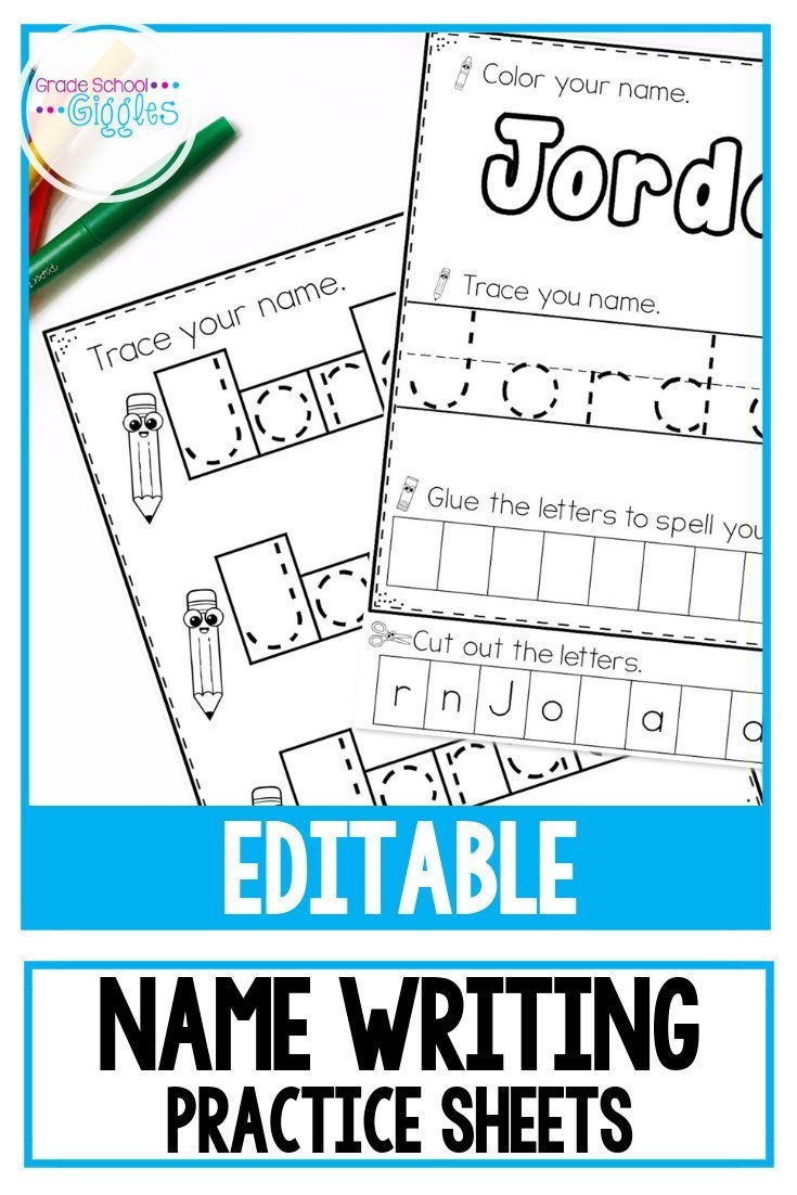 Learn To Write Your Name Printables Free