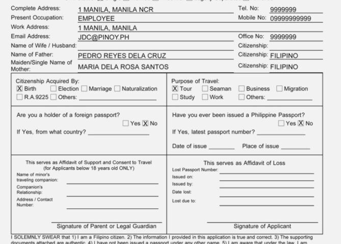 Passport Renewal Form To Print Off Printable Form 2024