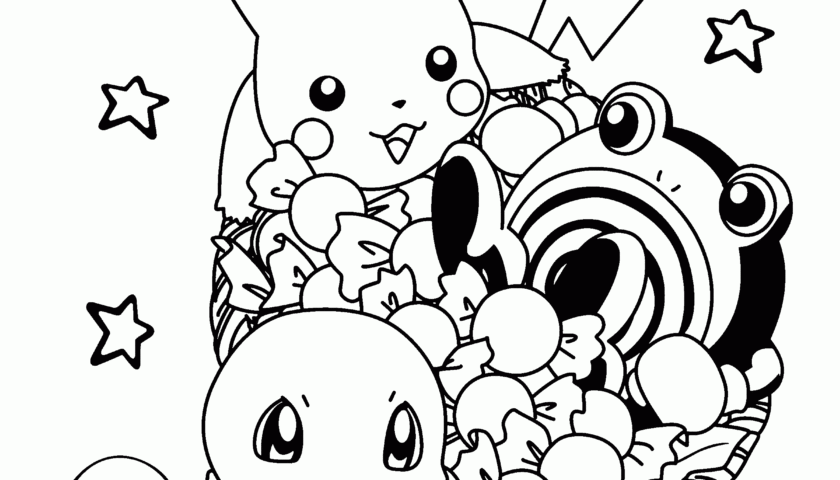 Pokemon Printable Coloring Page