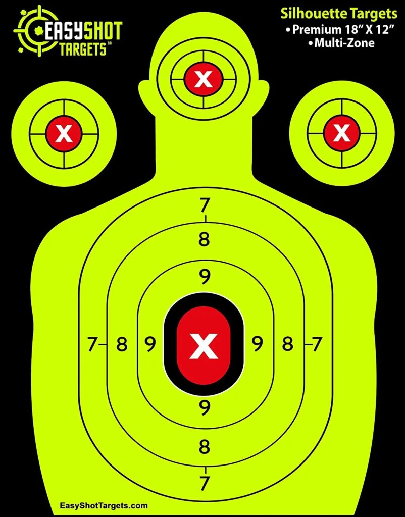 Printable 8 5X11 Shooting Targets