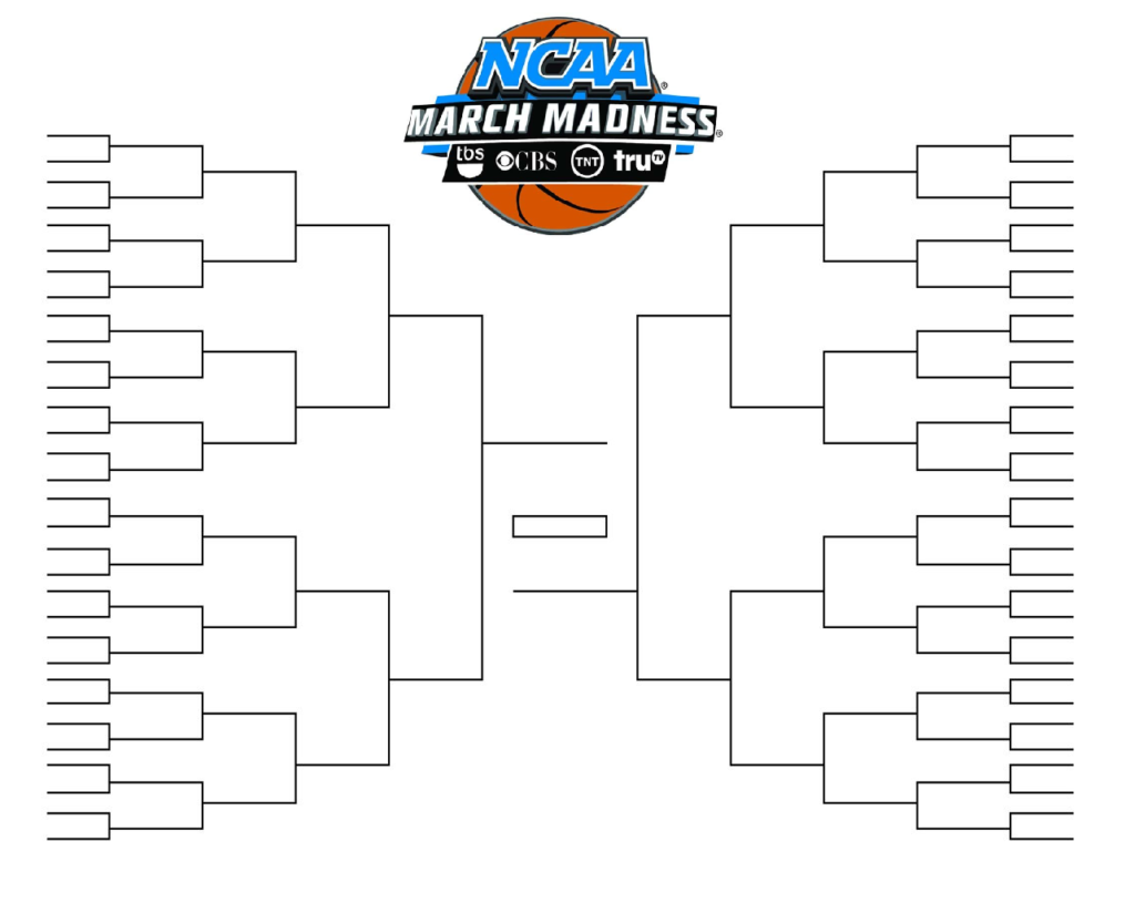 Printable Bracket 2024 Blank Page Elly Rebekkah