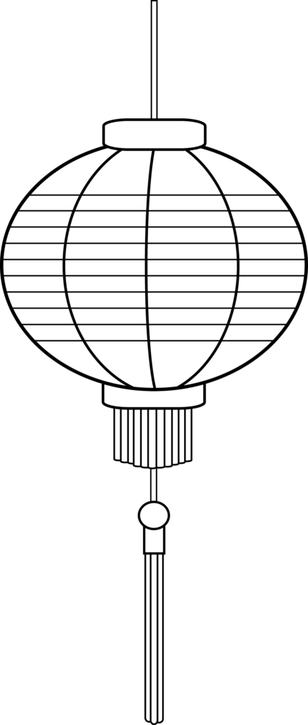 Printable Chinese Lantern Template