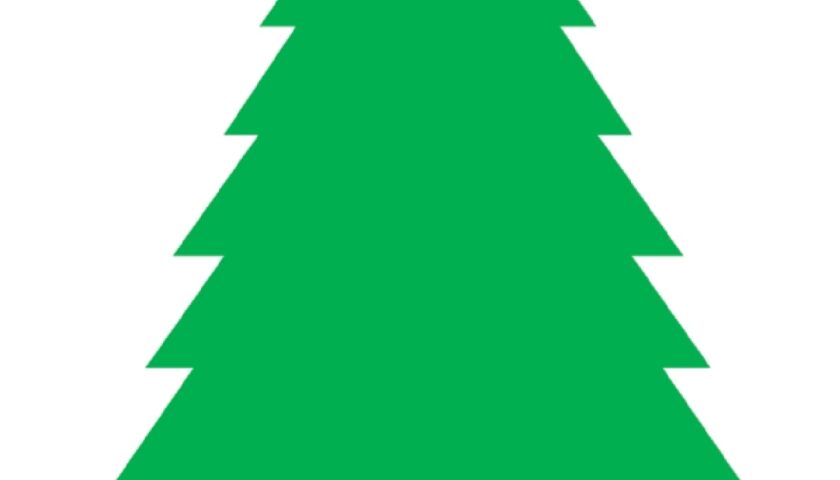 Printable Christmas Tree Template