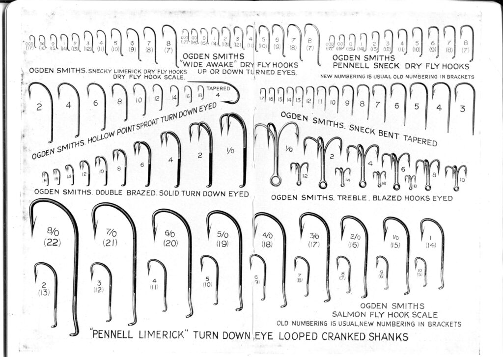 Printable Fishing Hook Size Chart Printable Calendars AT A GLANCE