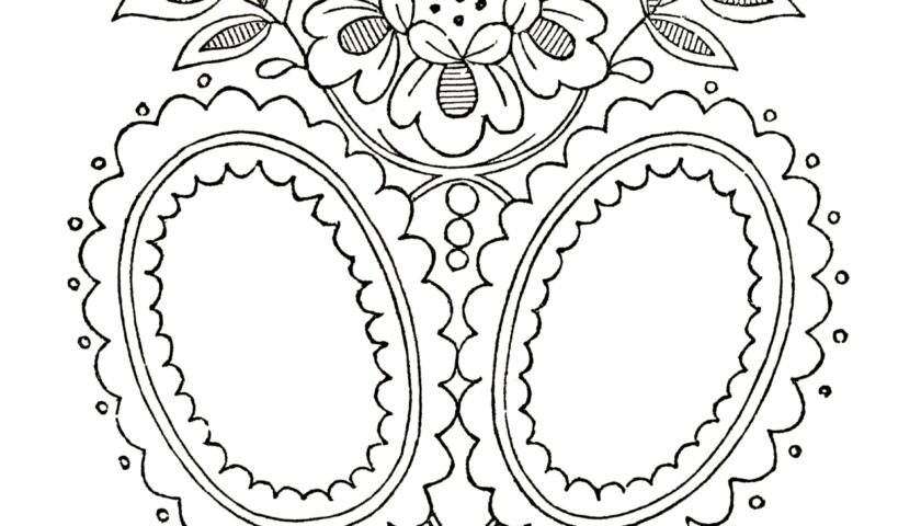 Printable Flower Embroidery Patterns