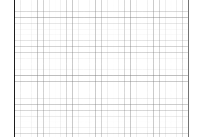 Printable Graph Paper Full Page