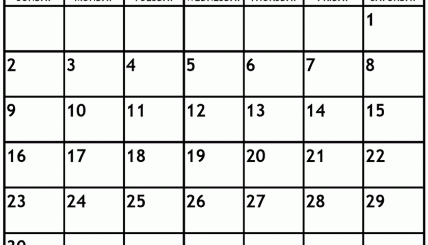 Printable November 2025 Monthly Calendar Plan Your Month Effectively