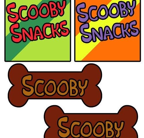 Printable Scooby Snacks Box