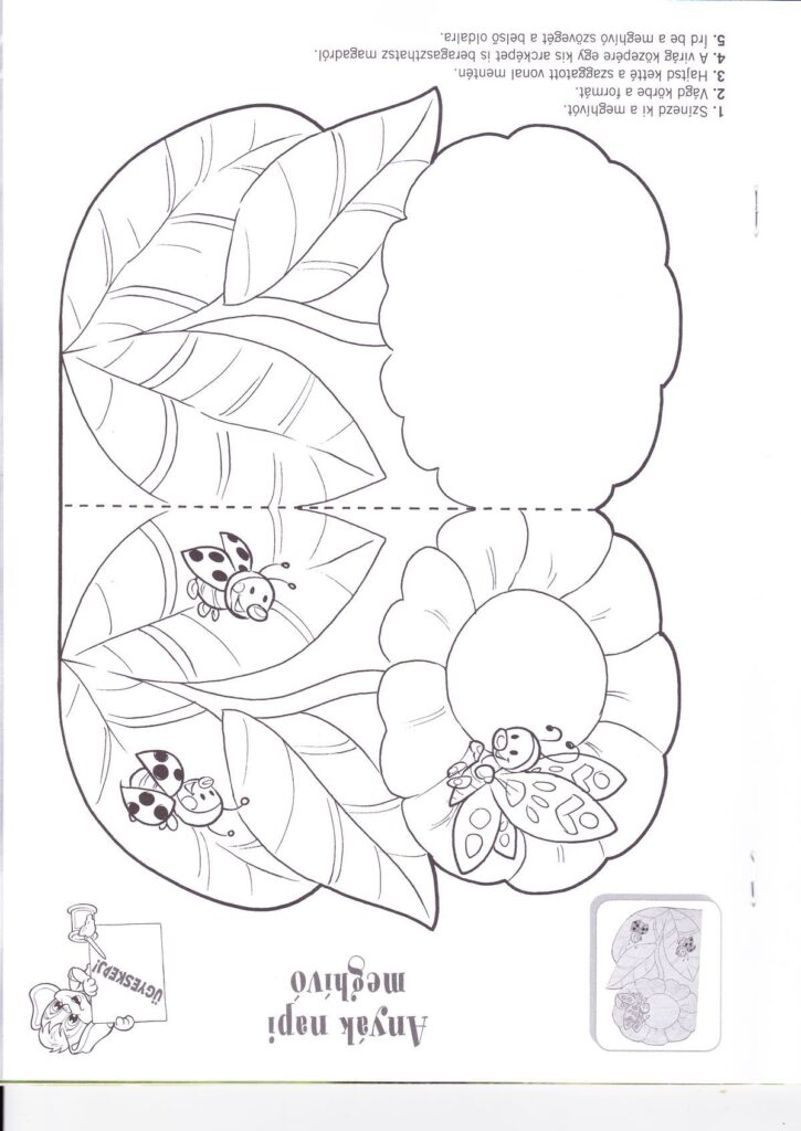 Printable Template Spring Crafts